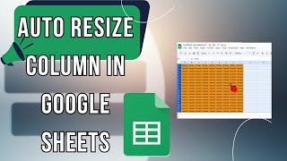 Automatically resize columns to fit data in Google Sheets | Make Google Sheets Columns AutoFit