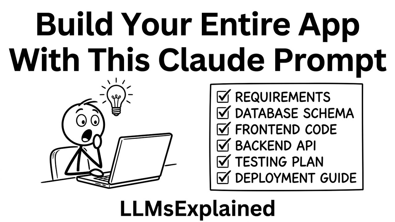Build Your Entire App With This Claude Prompt - YouTube