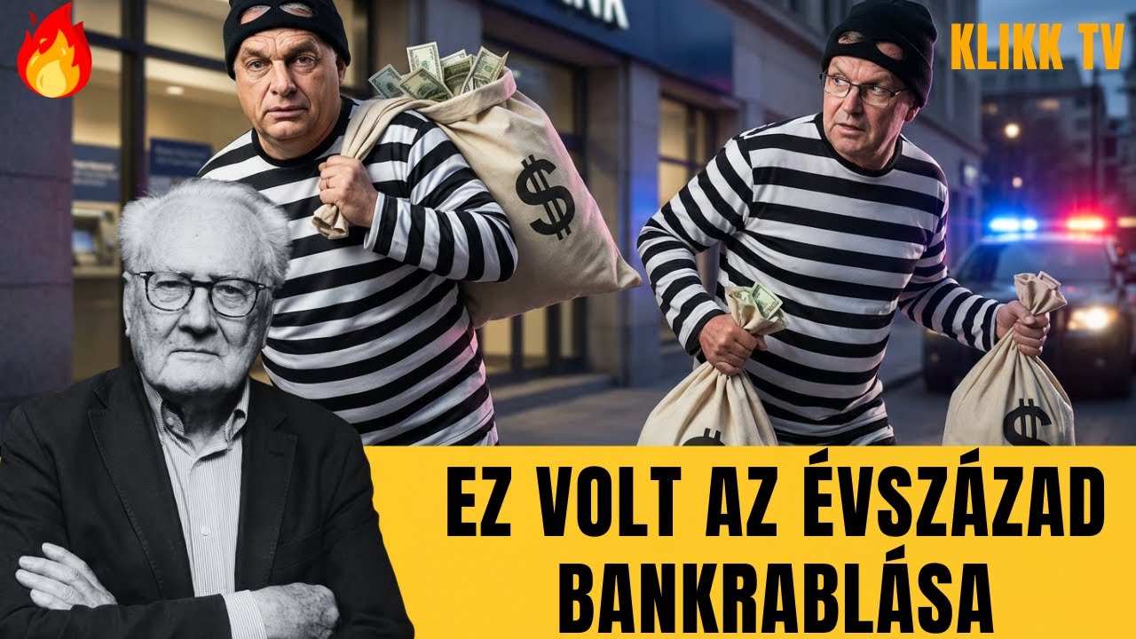 Az év bankrablása - Orbánék csak hárítanak