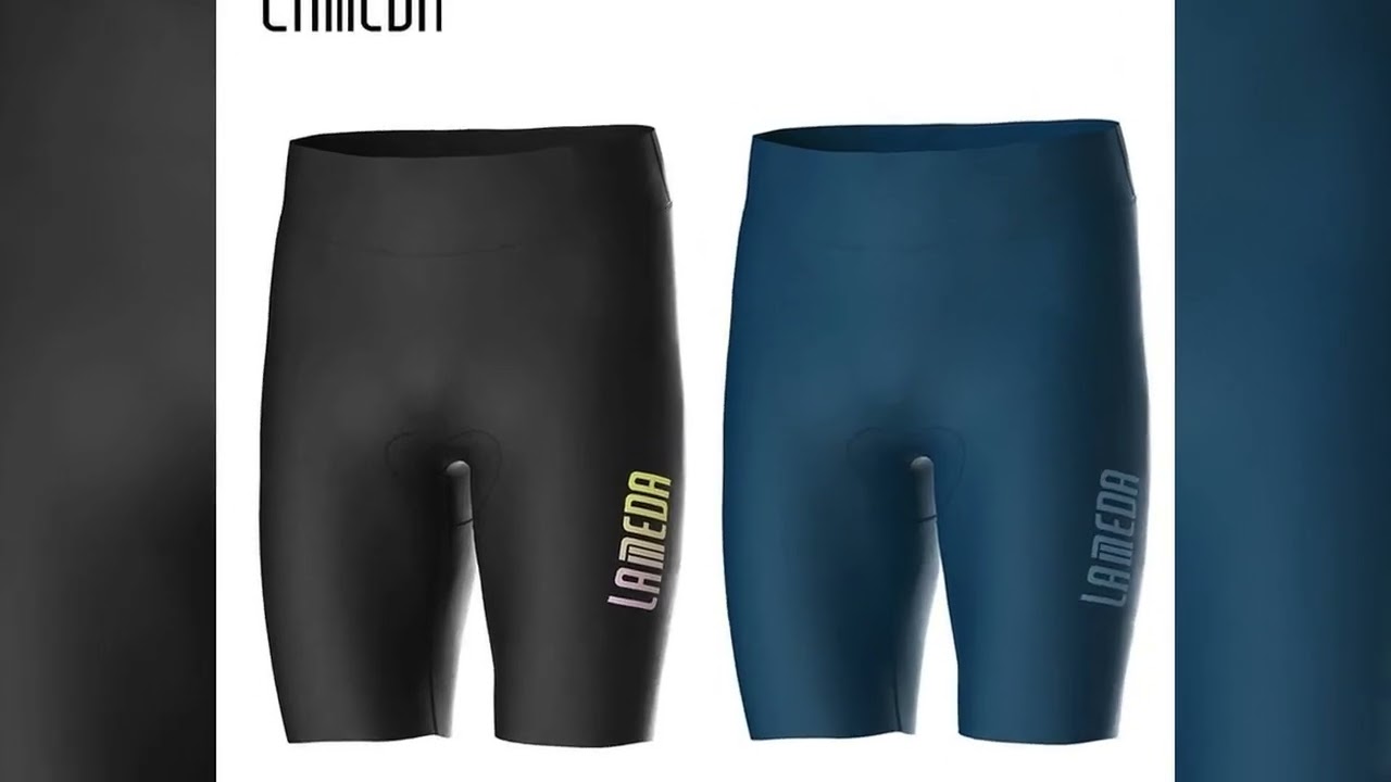 A must-have product! LAMEDA Cycling Shorts Summer Five-Point Bicycle Pants Shock-absorbing Men's C