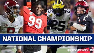 Pick to Win National Championship [CFP Predictions, Best Team, \& MORE] | CBS Sports HQ