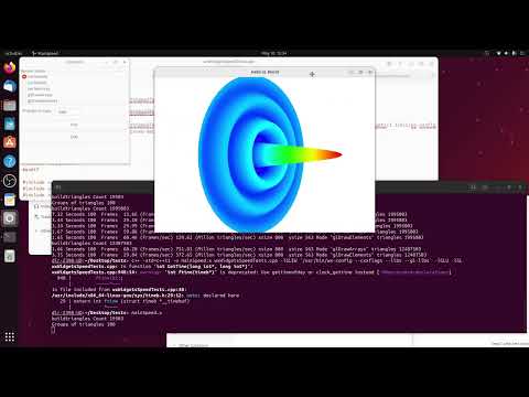 The Fastest wxWidgets OpenGL Graphics for uBuntu 23.04