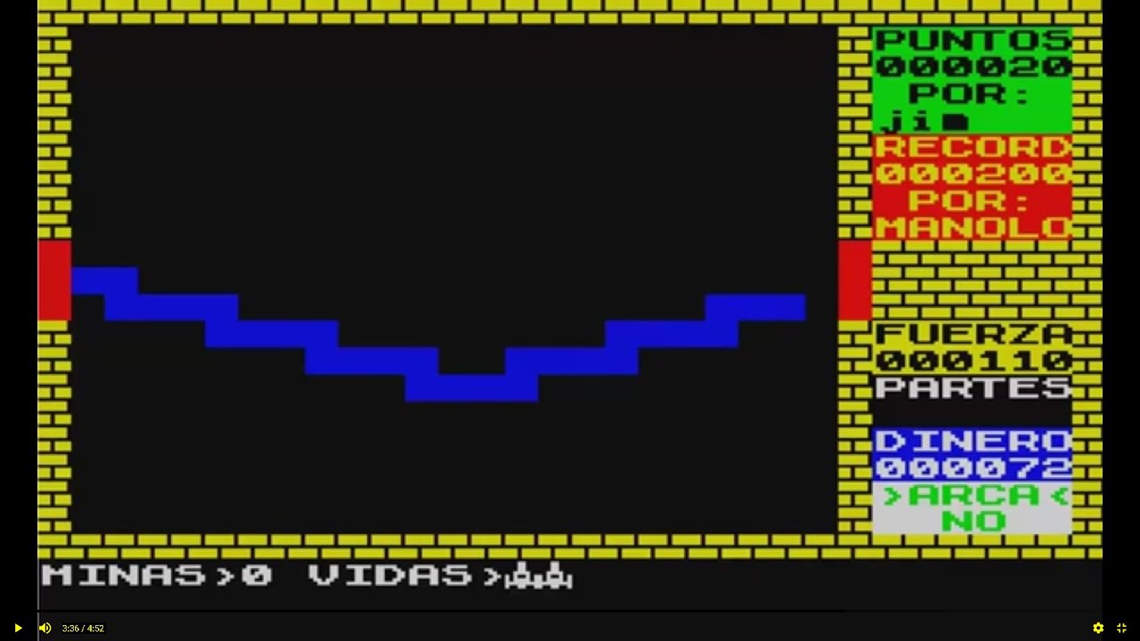 El Castillo Embrujado 1986 MicroHobby SINCLAIR ZX SPECTRUM
