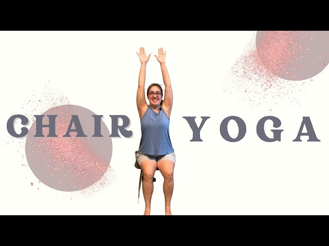 Chair Yoga For Seniors Printable