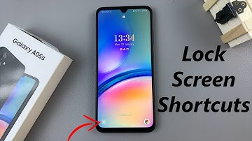 How To Add Shortcuts To Lock Screen On Samsung Galaxy A05s