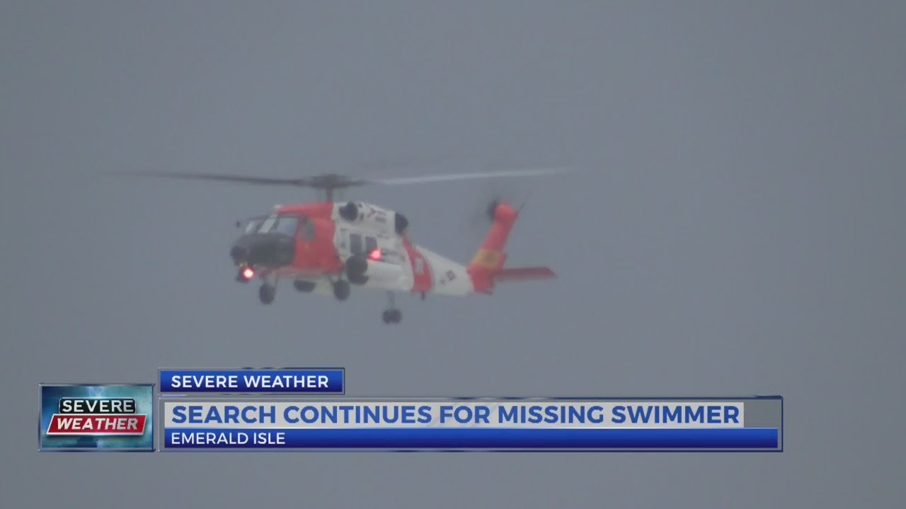 Search continues for missing swimmer - YouTube