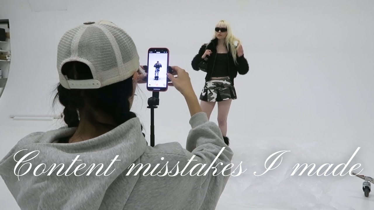 Behind The Scenes: Photoshoot + 5 Things I Wish I Knew Before Starting My Brand🖤