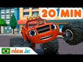 Blaze e os Monster Machines | 20 minutos do Blaze salvando o dia! | Nick Jr. em Português