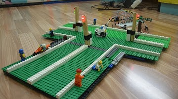 Lego / Arduino Traffic light (BSD Traffic light simulation)