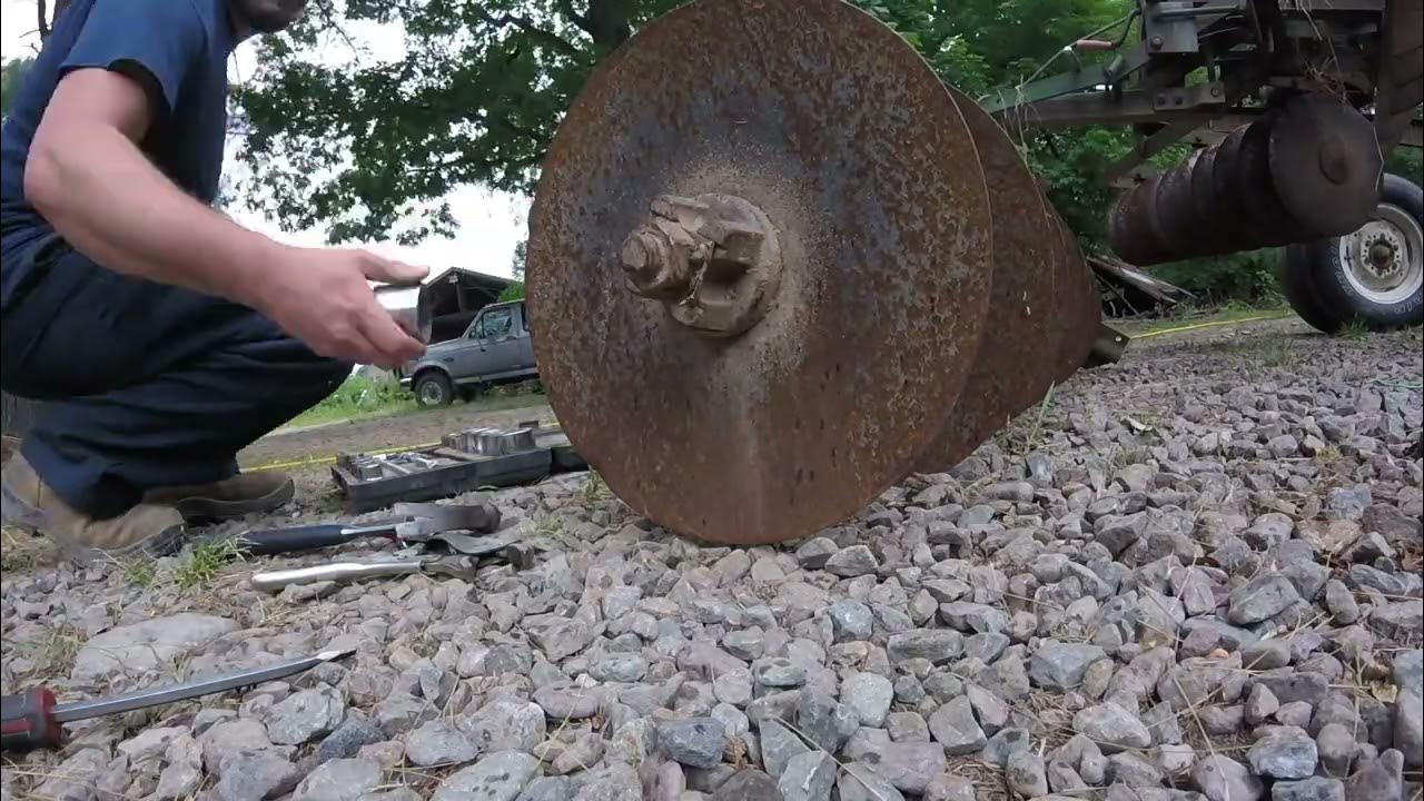 Chisel plowing disc repair and discing YouTube