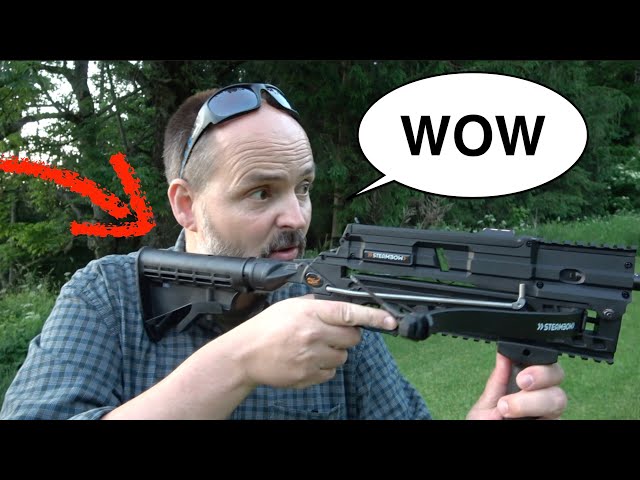 Ja, das ist die BESTE Armbrust der Welt | Schnell-Schuss-Armbrust Steambow  Stinger 2 - YouTube