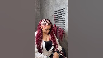 Boho lemonade Fulani braids 🍒. #lemonadefulanibraids #bohobraids #fulanibraids