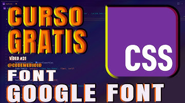 🌟📢🚀CURSO CSS #31 GRATIS  💰💰WEB SAFE Fonts, Fallback Fonts y Cómo Agregar Fuentes de GOOGLE Fonts 🌎✨