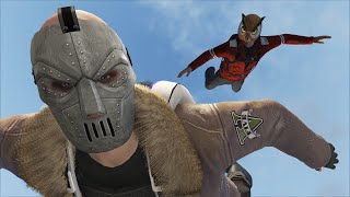 Gta 5 Online Funny Moments - The Ultimate Ride, Mugging Terroriser And Pool Skydiving