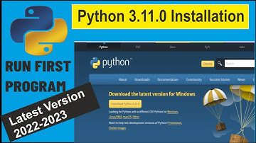 How to Install Python 3.11.0 on Windows [2022-2023 Update ] | Python Installation Complete Setup