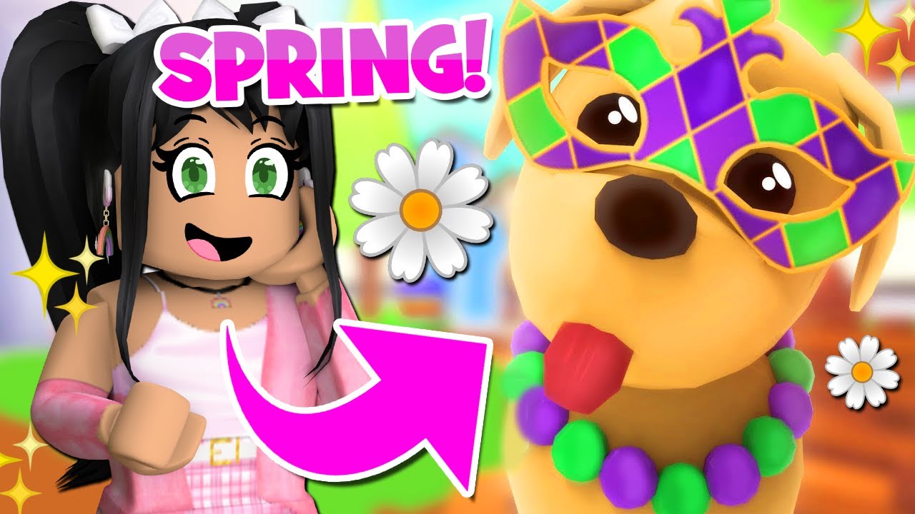 Spring Is Here Update In Adopt Me Roblox Pets的youtube视频效果分析报告 Noxinfluencer - krystin plays roblox face reveal