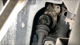 2008 Mitsubishi Galant 2.4 Front CV Axle shaft  Replacem
