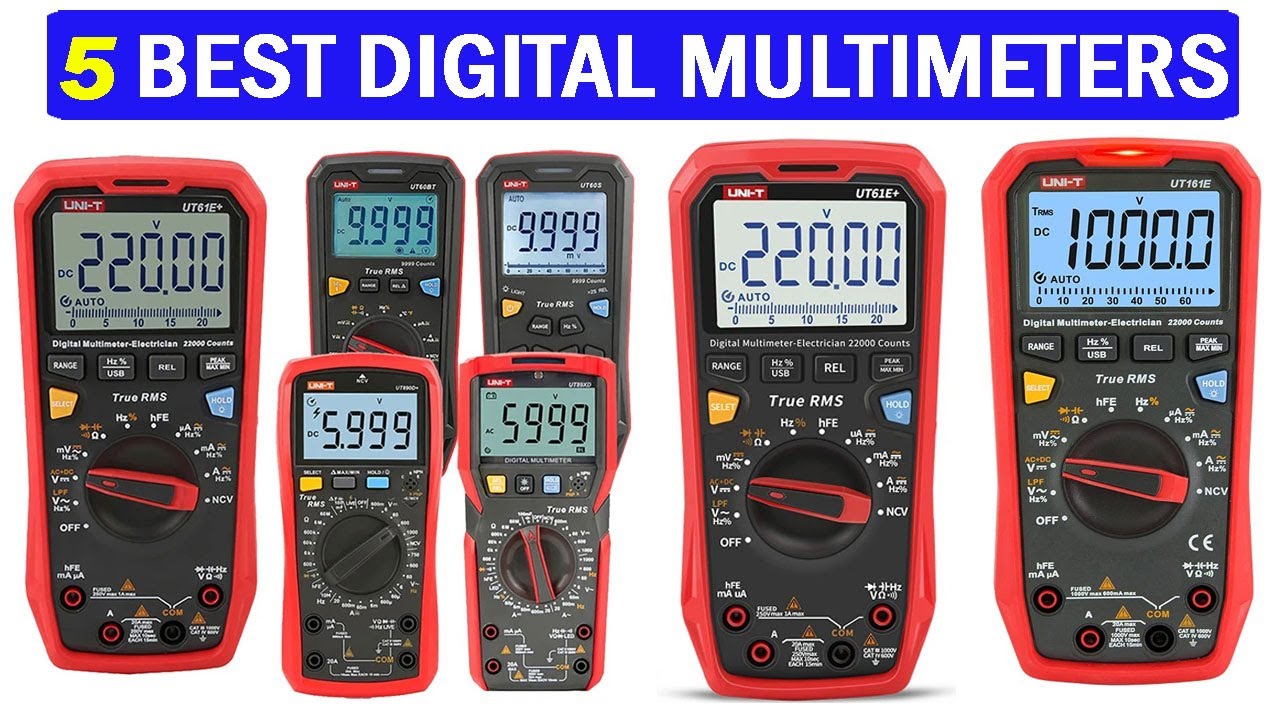 New Best UNI T Digital Multimeters | Top 5 Best Digital Multimeters 2025