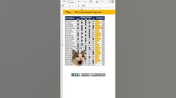 Tutorial Buat Presensi Kehadiran Karyawan #excel #belajarexcel #exceltips