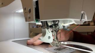 Bernina Jeff 770 790 all 7 series dual feed foot screw needs to be tight how to DIY dual falls apart