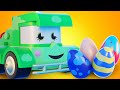 Dessin animé de camions pour enfants - La chasse aux oeufs de Pâques - Truck Games