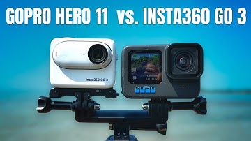GoPro Hero 11 Black vs. Insta360 Go 3 - Video, Stabilization, and Audio Comparison