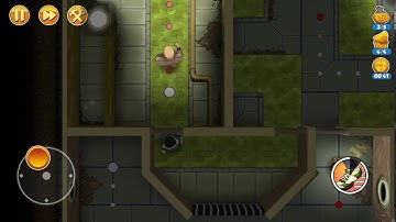 [Robbery Bob 2: Double Trouble walkthrough] Shamville - 1