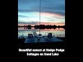 Sand Lake At The Hodge Podge Cottages In Nottawa Michigan Sand Lake At The Hodge Podge Cottages In Nottawa Michigan