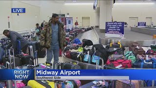 Southwest Airlines mess continues at Midway International Airport