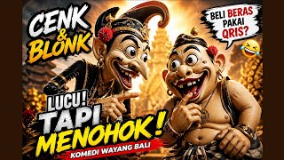 WAYANG CENK BLONK TERLUCU 2026//The latest Cenk Blonk puppet, an authentic Balinese tradition