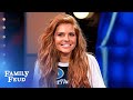 Miracle answer earns a hug from Maria Menounos! | Celebrity Family Feud