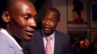 Dikembe Mutombo Questions Bismack Biyombo About Using His Signature Finger Wag
