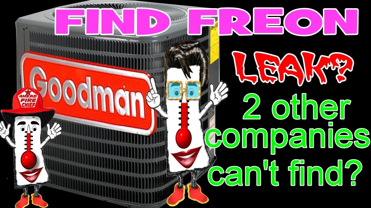 find my air conditioning freon leak katy texas YouTube