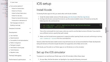 Flutter 3 Tutorial - iOS Setup