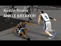 Game17 MEM Vs IND Austin RIvers GOES OFF ANKLE BREAKER On Orlando Johnson Austinrivers 2k14 