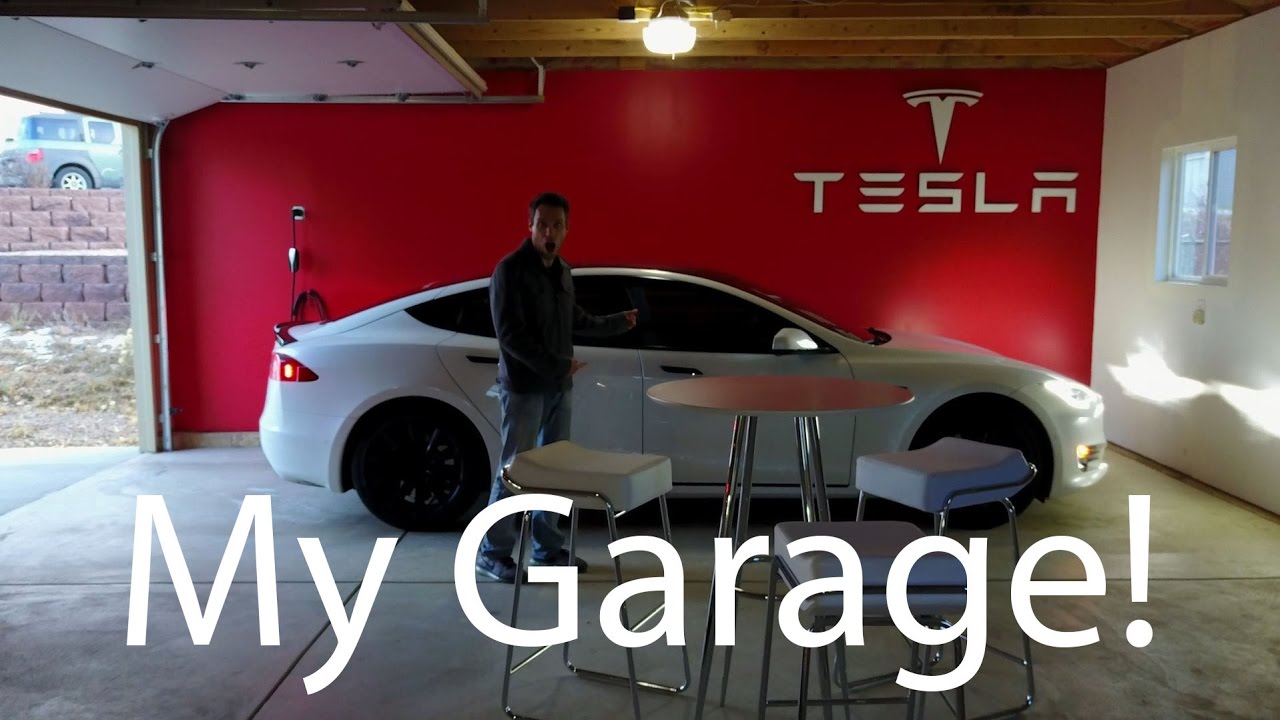Turning My Garage Into a Tesla Gallery! YouTube