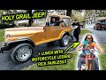 FOUND: Holy Grail Jeep + Lunch With Motorcycle Legend Rick Fairless!