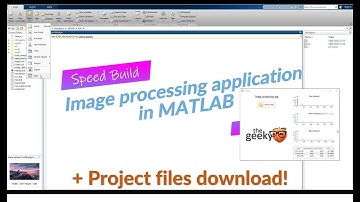 Speed Build - Image Processing App using MATLAB 2019