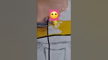 Drawing Minion in ✨️4 Different Art Styles✨️ Pt. 2 #drawing#art#shorts