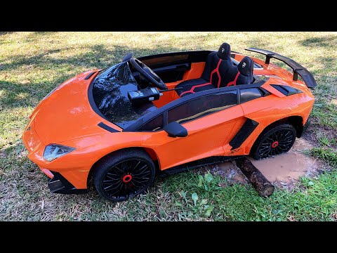 The Lambo  stuck in the mud - Three funny stories in one video