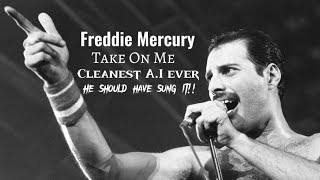 Freddie Mercury  Take On Me A.I [Clean Vocals] #ai #music #trending