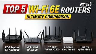 Top 5 Best Wi-Fi 6E Routers on Amazon (2026) | Fastest Routers for Gaming & Streaming