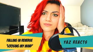 BRITISH GIRL REACTS TO - Falling In Reverse 'Losing My Mind