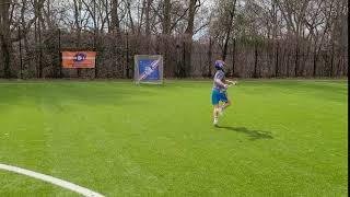 Split Dodge to Sweep to Overhand Shot on Run from Top Corners (Inter., Adv.)