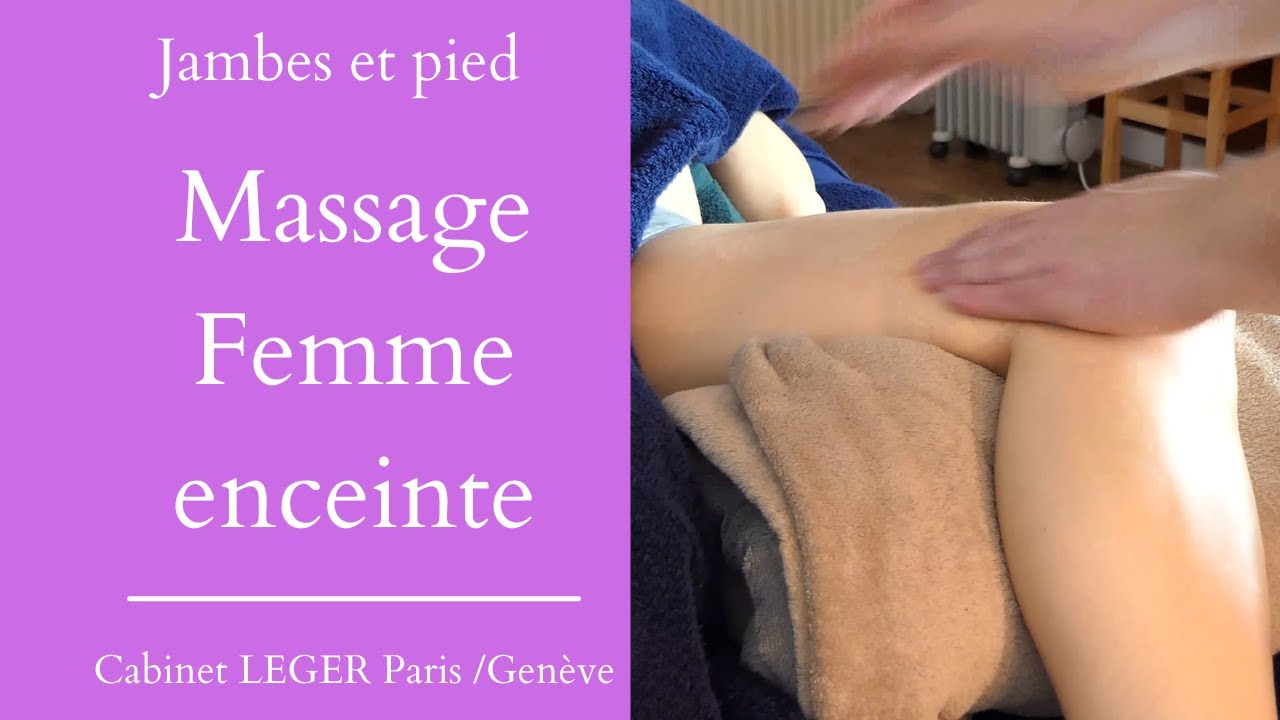 Massage Femme enceinte (grossesse) jambe et pied