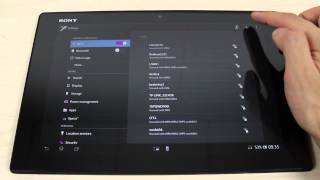 How to set up Wi Fi on Sony Xperia Tablet Z