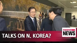 S. Korea's nat'l security advisor heading home from Washinton