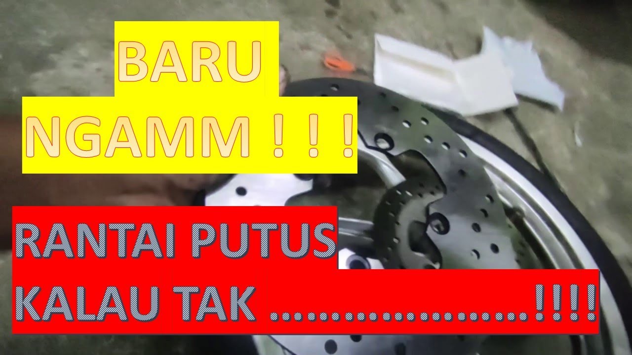 DISC BRAKE ADJUSTMENT // TUKAR BRAKE DISC 220MM UNTUK RS150R YouTube