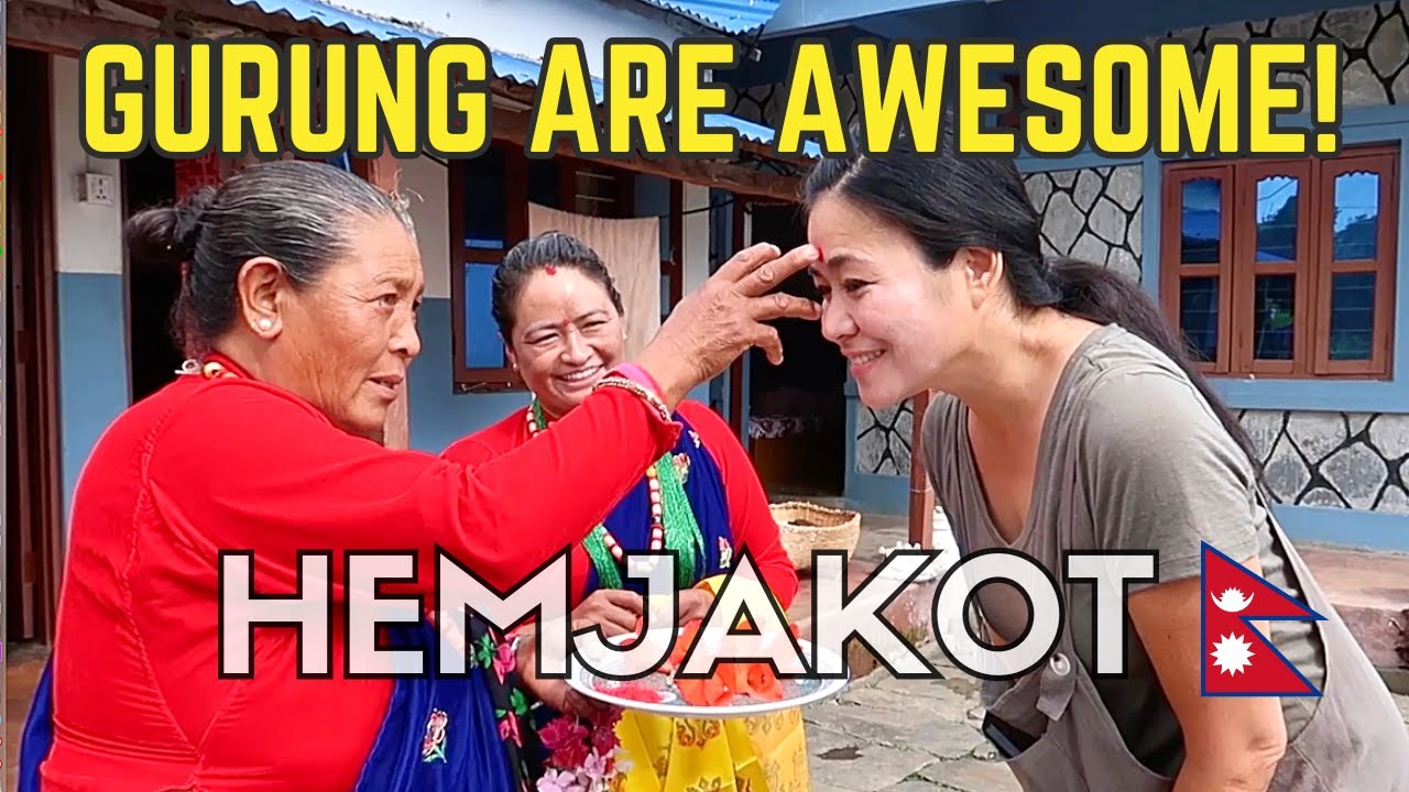 My Pokhara Homestay with the GURUNG | Village Life in Remote Nepal, Hemjakot Homestay 1/3