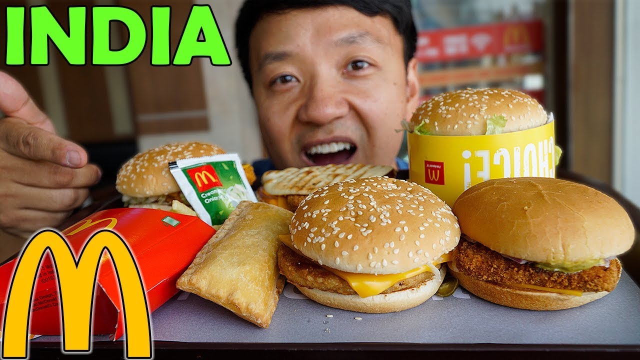 Trying McDonald’s Breakfast & Lunch in INDIA | Strictly Dumpling